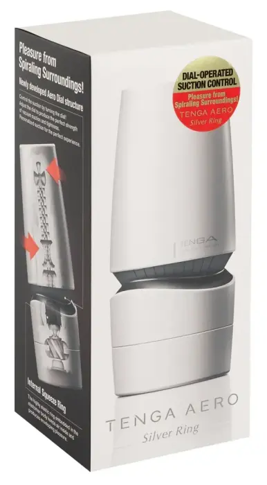 Tenga Aero Silver Ring masturbaator – must