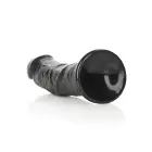 Kumer realistlik dildo iminapaga – 23 cm (9″) – Must — Foto 4