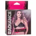 CalExotics Radiance kolmnurkne bikiinitopp kividega – must – 3X — Foto 4