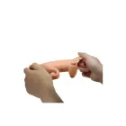 ROMANCE вибрирующая насадка на член – 15 cm (6″) – телесный — Фото 6