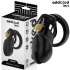 Addicted Toys Locked Obsidian Hold Intimate Cage Size M — Photo 1