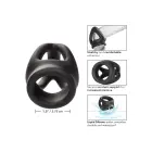 Alpha Dual Cage Ring кольцо для члена – черный — Фото 4