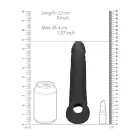 Locekļa uzmava – 23 cm (9″) – melns — Foto 7