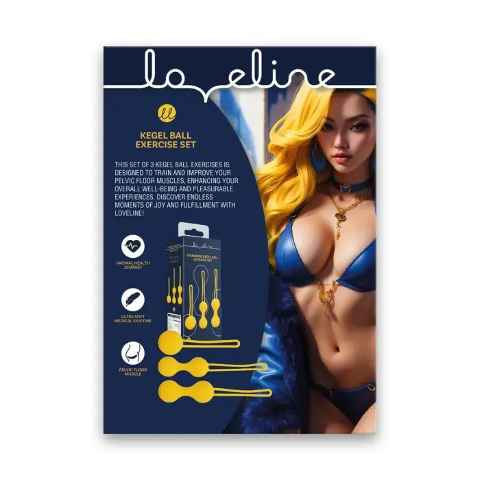 Loving Joy Vibrating Intimate Machine LOVE132YEL, Yellow, 17 cm
