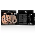 Fetish Submissive Adjustable Vegan Leather Collar & Wrist Restraint Set — Photo 7