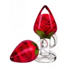 Bloomé by TOYJOY Rosebud – vaigust anaalkork päris roosiga – M — Foto 1