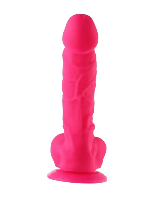 Hismith KlicLok dildo – 21 cm (8.3″) – Rozā Foto 4