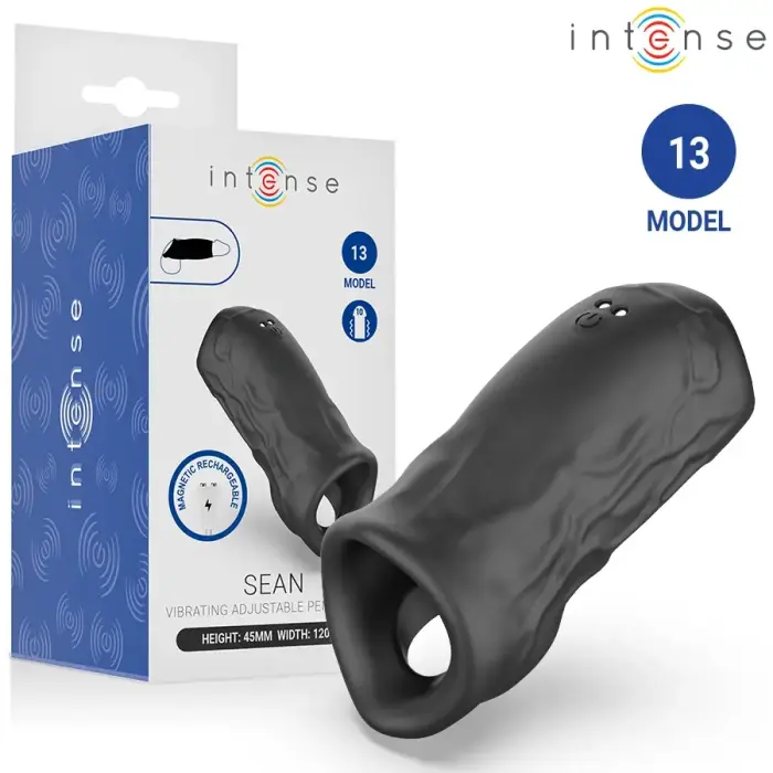 INTENSE Sean Vibrating Adjustable Ring Model 13 – Flexible Sleeve