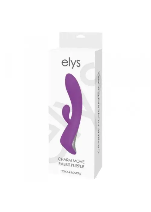 Toyz4Lovers ELYS Charm Move jänese vibraator – 20 cm (8″) – lilla