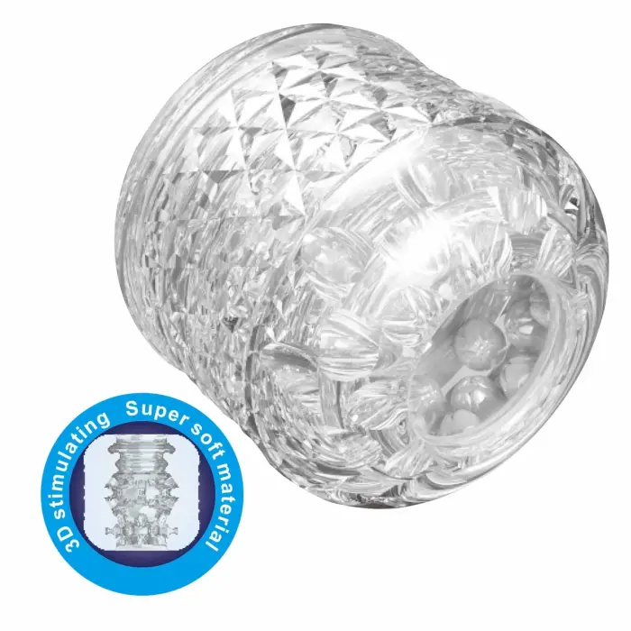 PRETTY LOVE – Cary masturbators – caurspīdīgs Foto 2