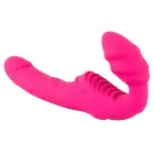 Vibrējošs bezsiksnas strapon 2 – 21.8 cm (8.6″) – rozā — Foto 4