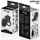 Addicted Toys Locked System Chastity Cage 10.5 cm (4.1″), Adjustable Rings — Photo 6