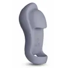TECHNO Molly – ar lietotni vadāms uzlādējams pirkstu vibrators – pelēks – IPX6 – 8,2 cm — Foto 2