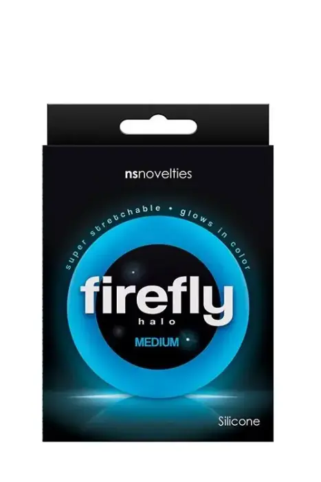 FIREFLY HALO Medium Cock Ring – Blue