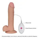 LoveToy Ultra Soft Dude – vibrating dildo – 9 inch — Photo 10