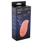 Lola Games Shape of Water Shell Vibrator – 9 cm (3.5″) – Clear — Photo 1