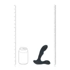 LEVELZ Stealth Black силиконовое интимное устройство для простаты со стимулятором яичек – Черный — Фото 5