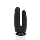 Double Trouble dildo – 15.2 cm (6″) – Melns — Foto 3