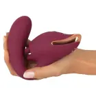 Javida divfunkciju vibrators ar laizīšanas stimulatoru – 20.6 cm – rozā — Foto 9