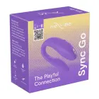 We-Vibe Sync Go Dual Wearable Vibrator – Purple — Photo 1