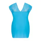 Ofeely L+ чёрная сорочка с кружевными рукавами Фото num