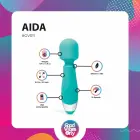 Aida Compact wand вибратор – 14 см (5.5″) — Фото 4