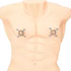 Prowler RED 4 Way Screw Nipple Clamp - Silver — Photo 3