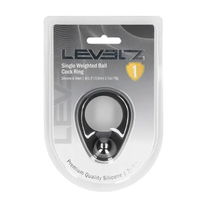 LEVELZ raskusega peenis võru – must