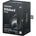 Satisfyer Ribbed Petal App-Controlled Vibrator – Black — Photo 7