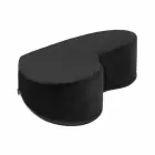 Bedroom Fantasies Heart-Shaped Positioning Pillow – Black — Photo 6