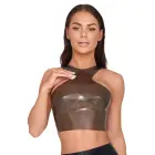 Latex Top – Grey – L — Photo 2
