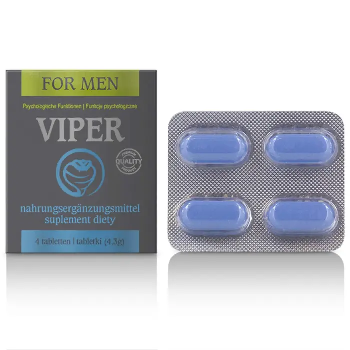 Viper пищевая добавка для сексуального здоровья – 4 капс.