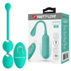 PRETTY LOVE Dream Chaser 5 Wireless Remote Control Kegel Balls - Green — Photo 1