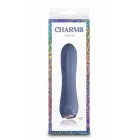 NS Novelties Charms Fern – compact silicone vibrator with LED heart button – gray — Photo 1