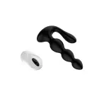 Remote Silicone Anal Beads – Black Photo