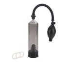 Precision Pump su varpos žiedu – 20 cm – juodas — Nuotrauka 1