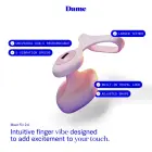 Dame Fin 2.0 Quartz Finger Vibrator – Pink — Photo 5