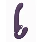 Satu Impulsslaine ja vibreeriv rihmadeta strap-on vibraator – 16 cm (6.3″) – lilla — Foto 6