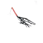 Fetish B-Series Faux Leather Whip – Red — Photo 4