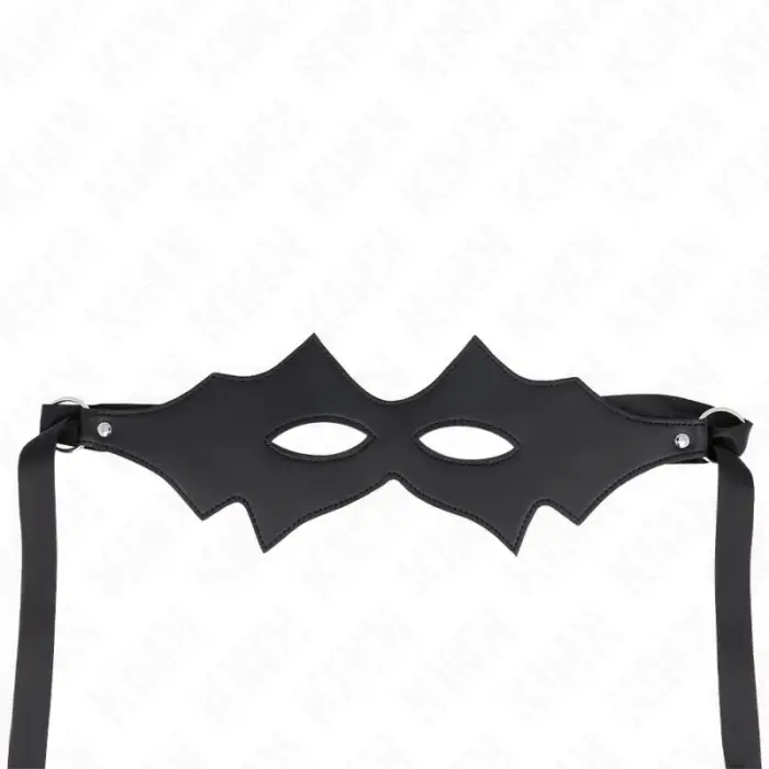 KINK Cat Face Mask Model 1 – Black Vegan Leather