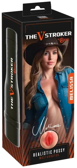 Rebel V-Stroker Melissa Masturbator – 26.5 cm (10.4″)