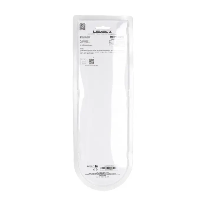 Round Silicone Anal Balls - S - Black Photo