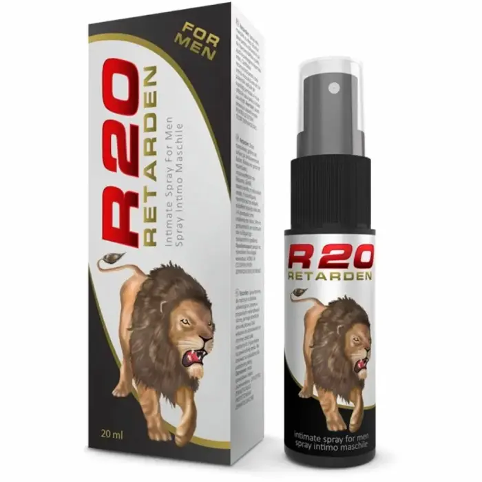 Intimateline R20 охлаждающий спрей для продления полового акта для мужчин с алоэ вера – 20 мл