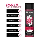BRUMA Premium массажное масло 3-in-1 клубничное с согревающим эффектом – 100 мл — Фото 1