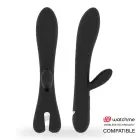 Двухмоторный вибратор Brilly Glam Erik – 22 см (8.7″) – черный — Фото 2