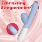 Vibrators ar kustību, plandīšanās galu un sildīšanas funkciju – 7 režīmi – 24.6 cm (9.7″) — Foto 6