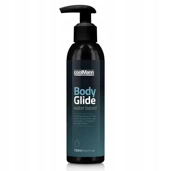 CoolMann BodyGlide masāžas gels uz ūdens bāzes – 150 ml