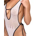 Fantasy Ombré bodijs – balts – S-L Foto 4