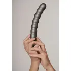 Текстурированный G-точки дилдо с присоской – 20.5 cm (8″) – Цвет Gunmetal — Фото 6