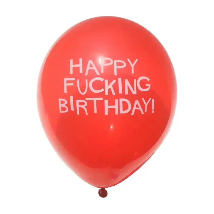 X-Rated Birthday - Balloons Photo